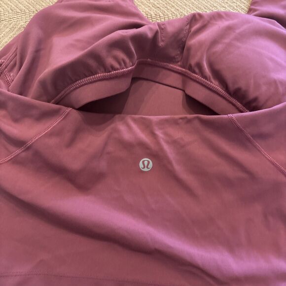 Lululemon Align Halter Tank Top Cropped in Mauve Size 10 - Picture 5 of 7